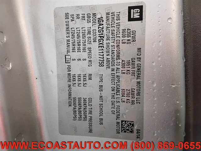 Used 2014 Chevrolet Express 3500 LT w/ LT Preferred Equipment Group image 20