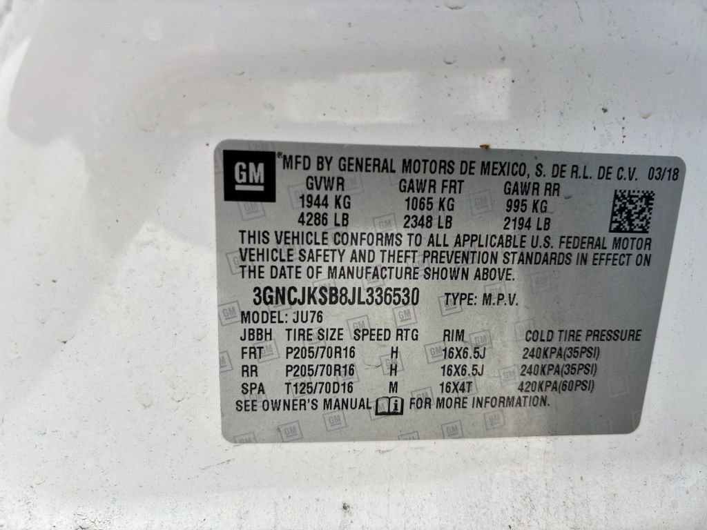 Used 2018 Chevrolet Trax LS FWD image 13