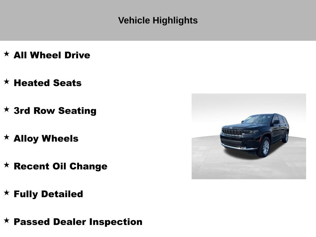 Used 2024 Jeep Grand Cherokee L Laredo image 9