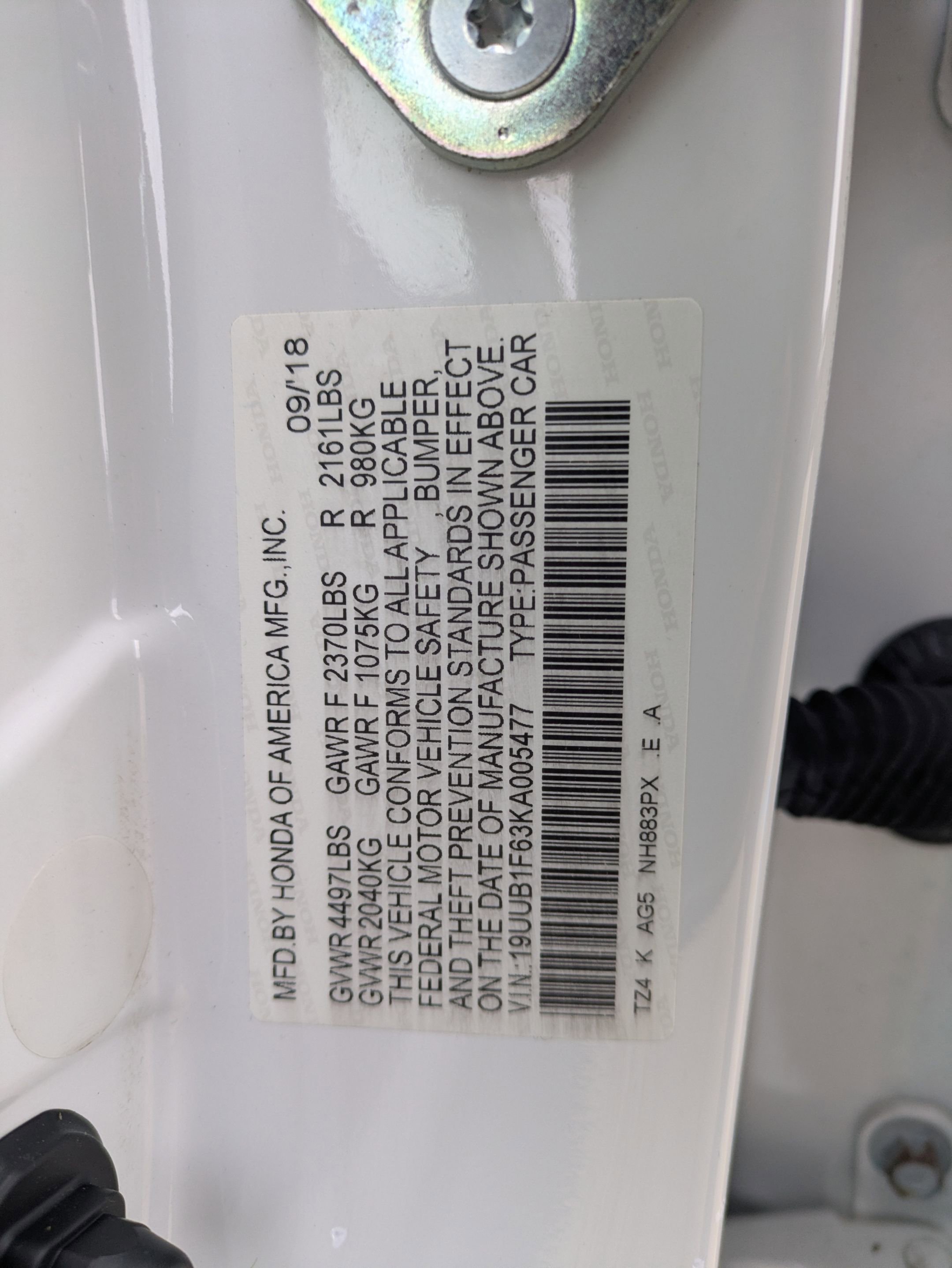 Used 2019 Acura TLX w/ Technology & A-SPEC Pkg image 31