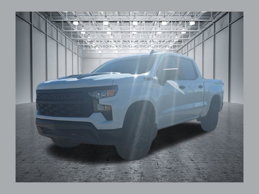 Used 2024 Chevrolet Silverado 1500 Custom Trail Boss w/ LPO, Dark Essentials Package AWD/4WD 360° Tour