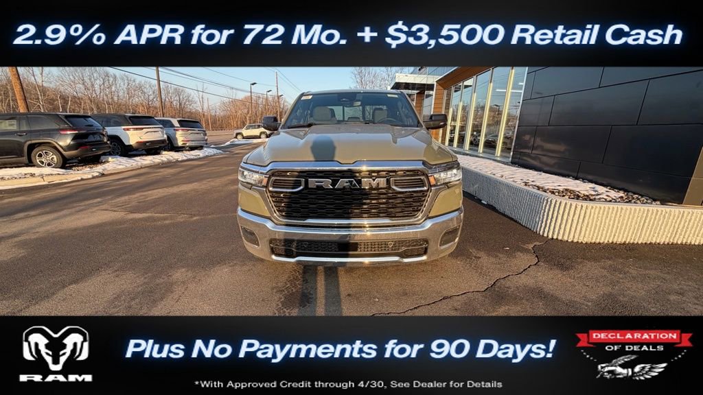 New 2026 RAM 1500 4x4 Crew Cab image 4