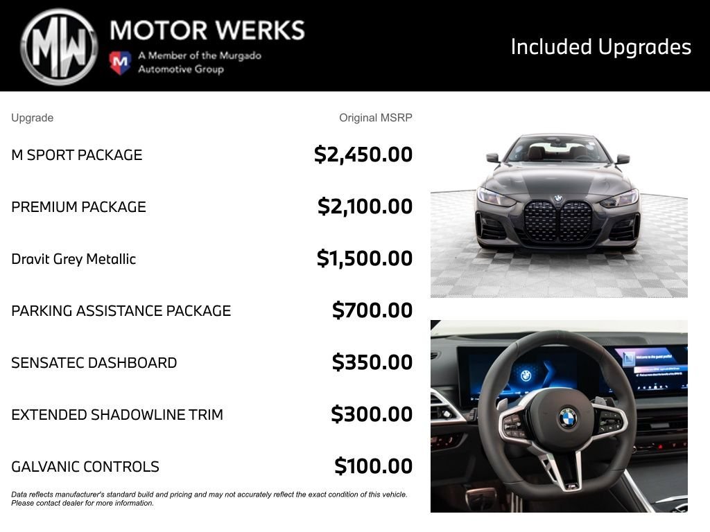 New 2026 BMW 430i xDrive Coupe w/ M Sport Package AWD/4WD image 4