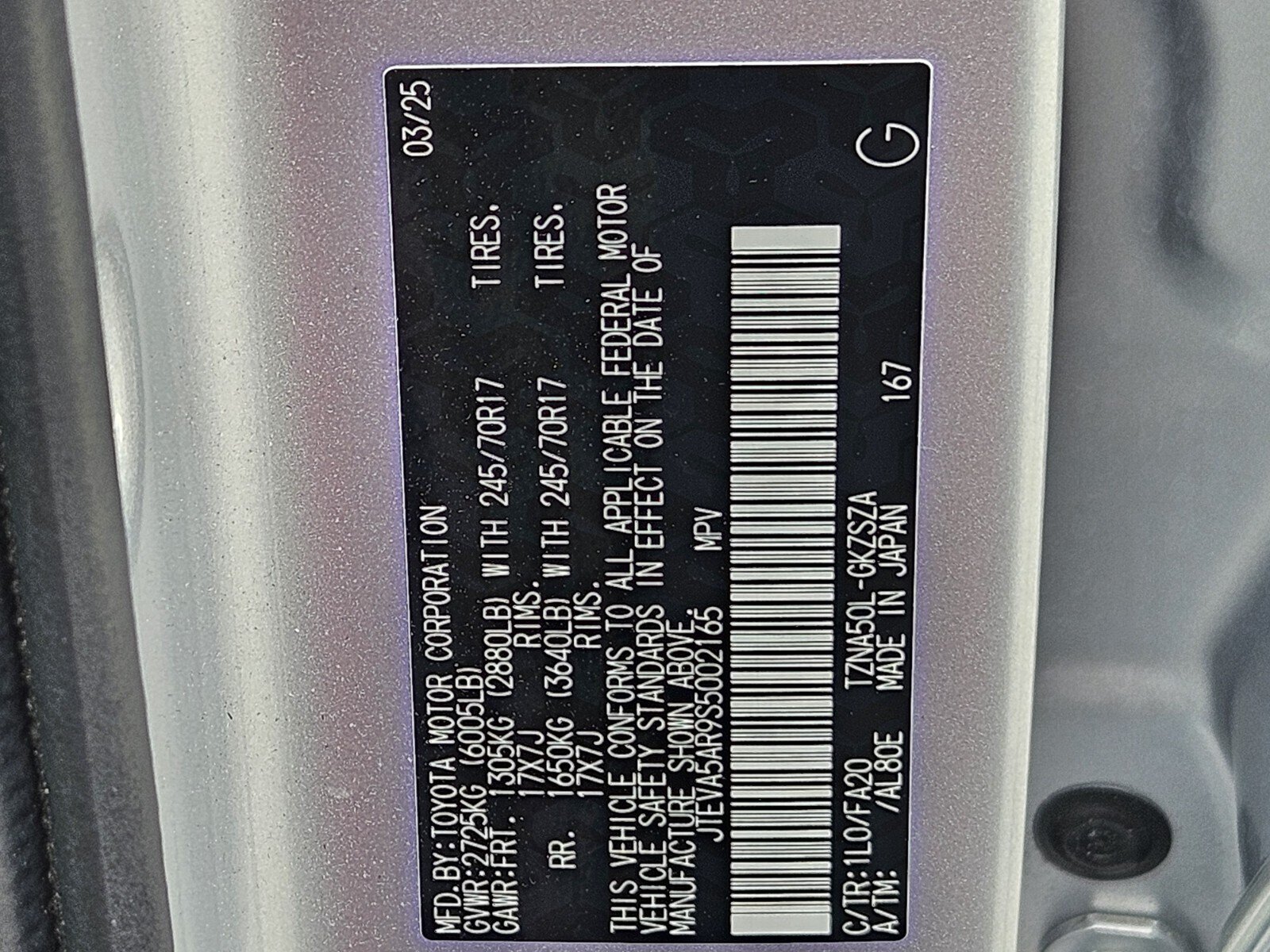 Certified 2025 Toyota 4Runner SR5 RWD image 33
