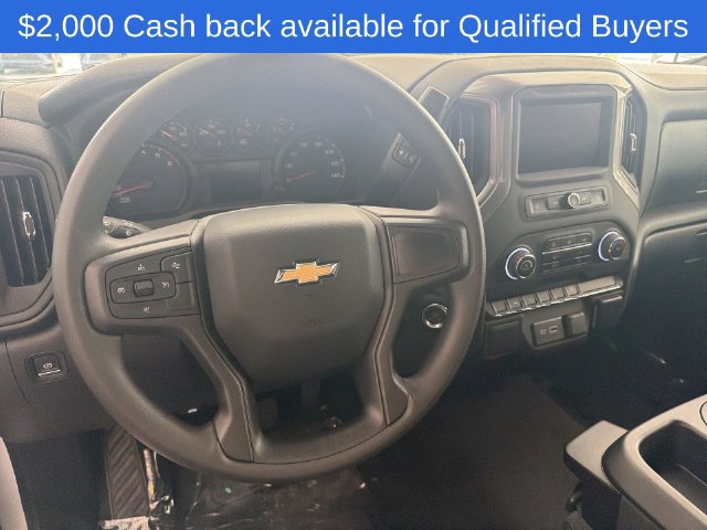 New 2026 Chevrolet Silverado 1500 Custom w/ Turbomax Blackout Package AWD/4WD image 17