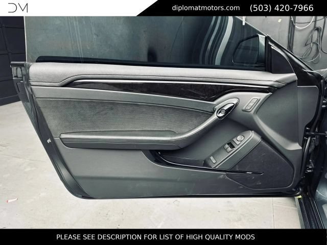 Used 2012 Cadillac CTS V w/ Wood Trim Package RWD image 22