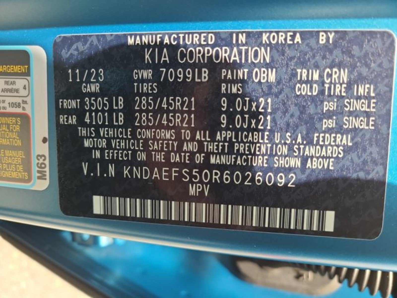 Used 2024 Kia EV9 GT-Line AWD/4WD image 25