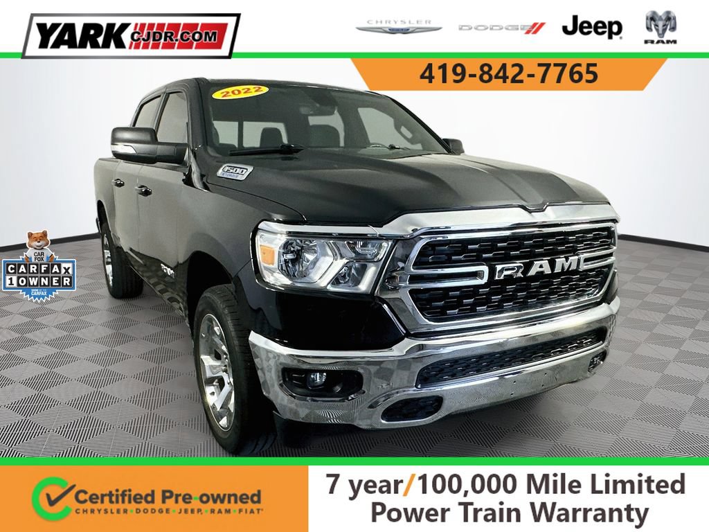 Certified 2022 RAM 1500 Big Horn AWD/4WD image 1