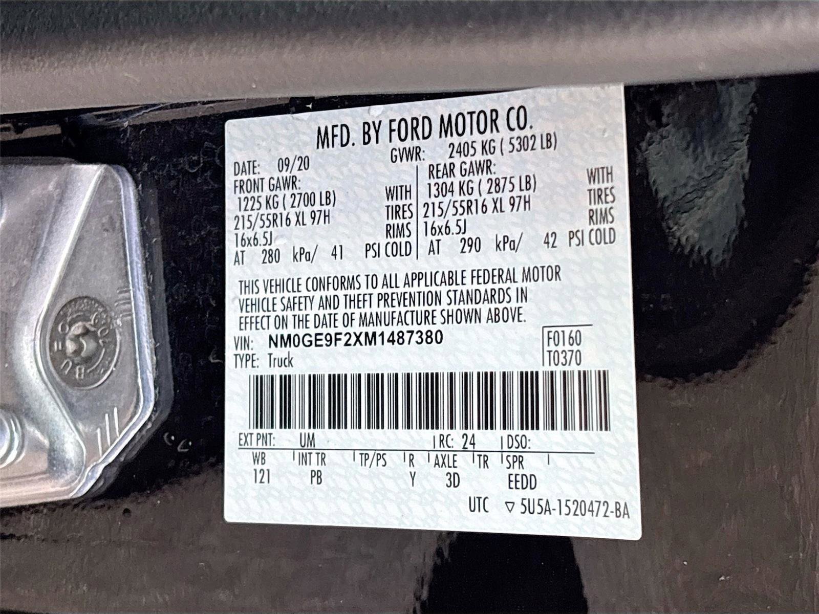 Used 2021 Ford Transit Connect XLT image 37