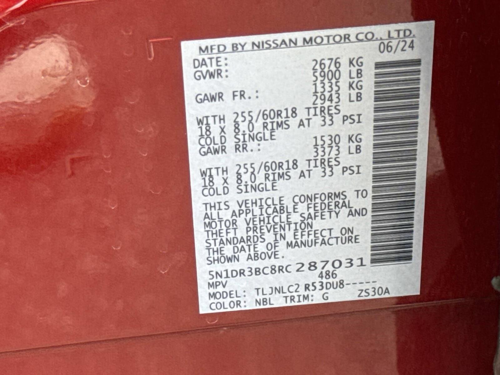 Used 2024 Nissan Pathfinder SV image 31