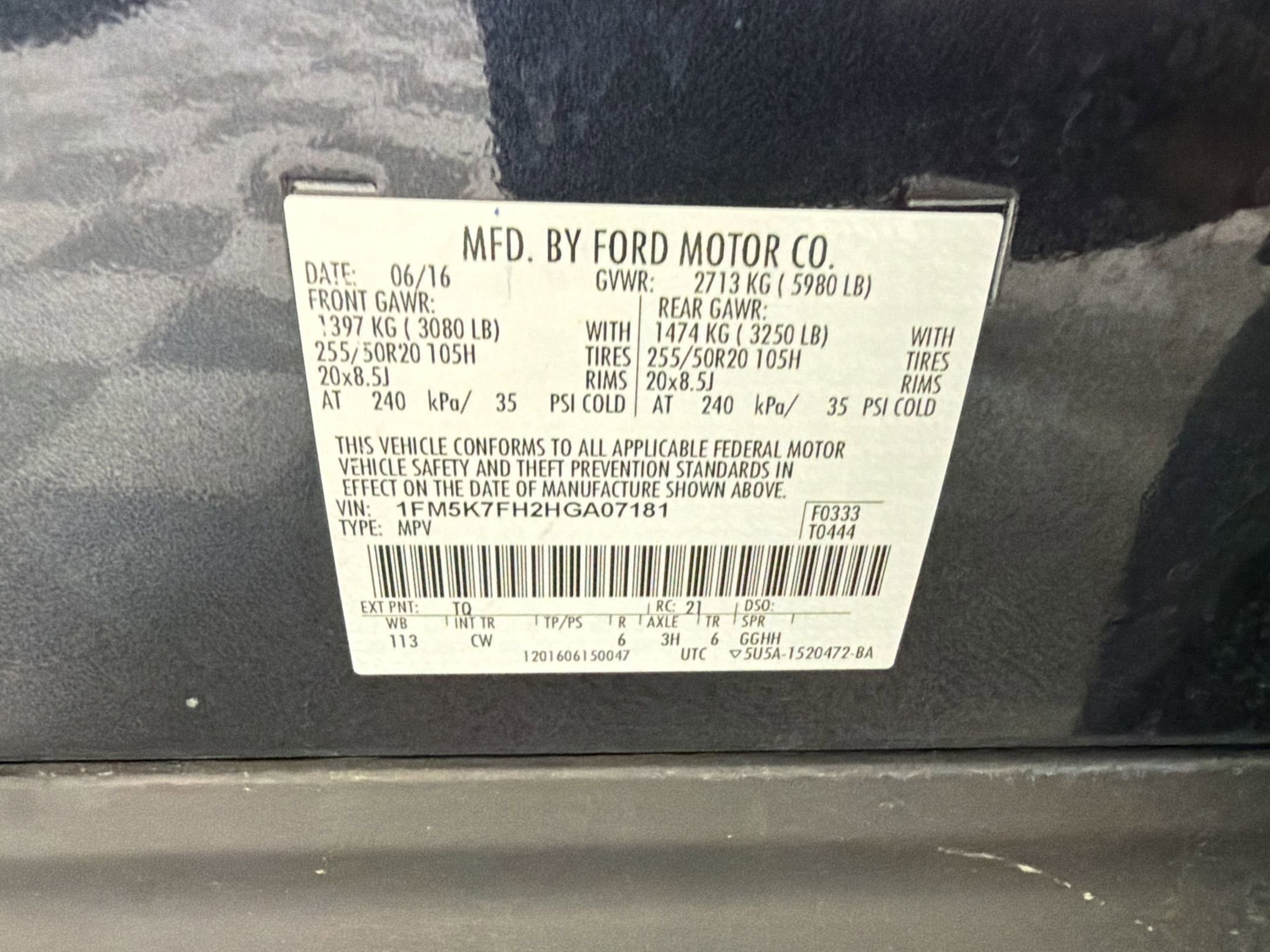 Used 2017 Ford Explorer Limited w/ Class II Trailer Tow Package FWD image 20