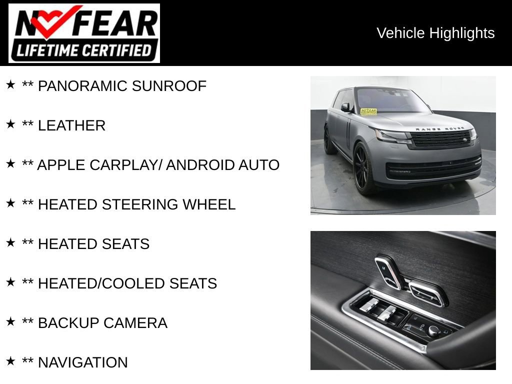 Used 2023 Land Rover Range Rover SE image 2