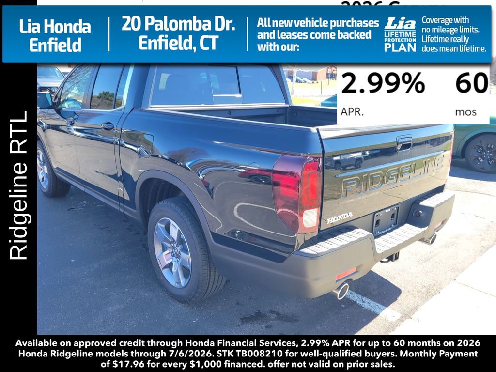 New 2026 Honda Ridgeline RTL image 7