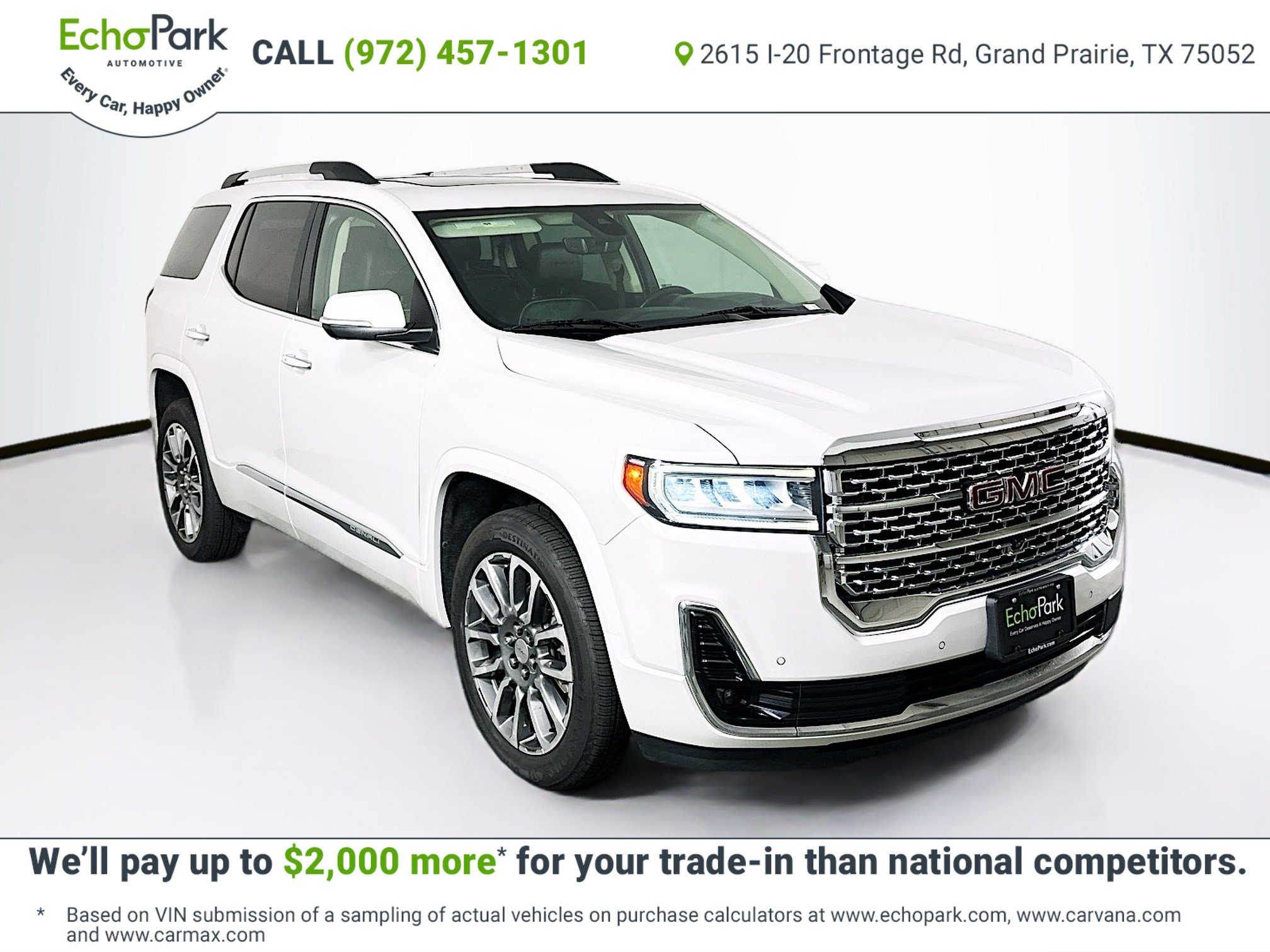 Used 2022 GMC Acadia Denali w/ Denali Ultimate Package