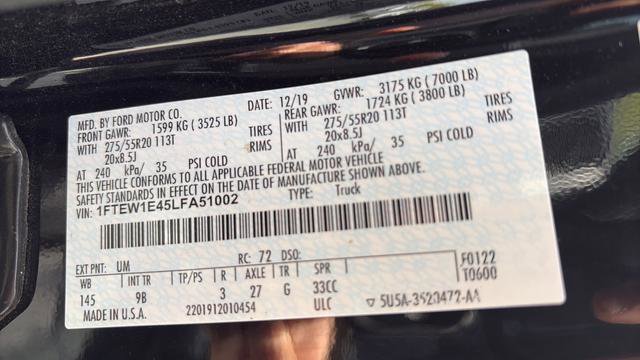 Used 2020 Ford F150 Platinum AWD/4WD image 20