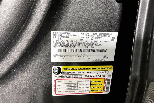 Used 2021 Ford Expedition Max XLT RWD image 18