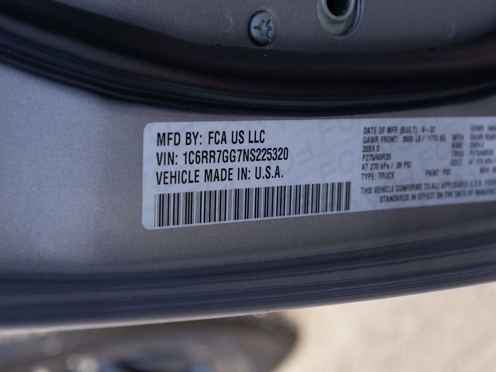 Used 2022 RAM 1500 Classic Warlock w/ Electronics Group AWD/4WD image 16