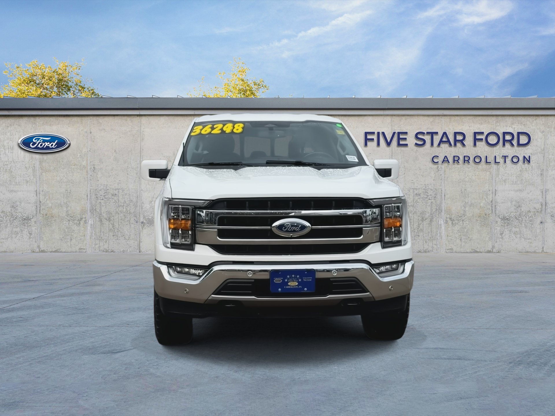 Used 2021 Ford F150 Lariat w/ Trailer Tow Package AWD/4WD image 3
