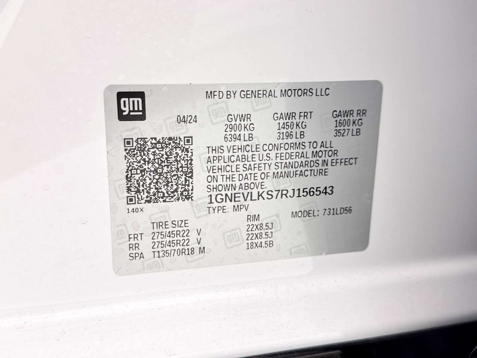 Used 2024 Chevrolet Traverse RS w/ LPO, Floor Liner Package image 42