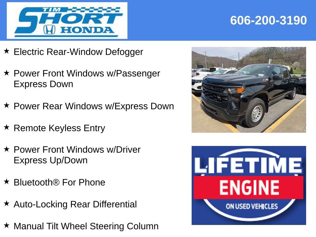 Used 2023 Chevrolet Silverado 1500 W/T w/ WT Value Package image 21