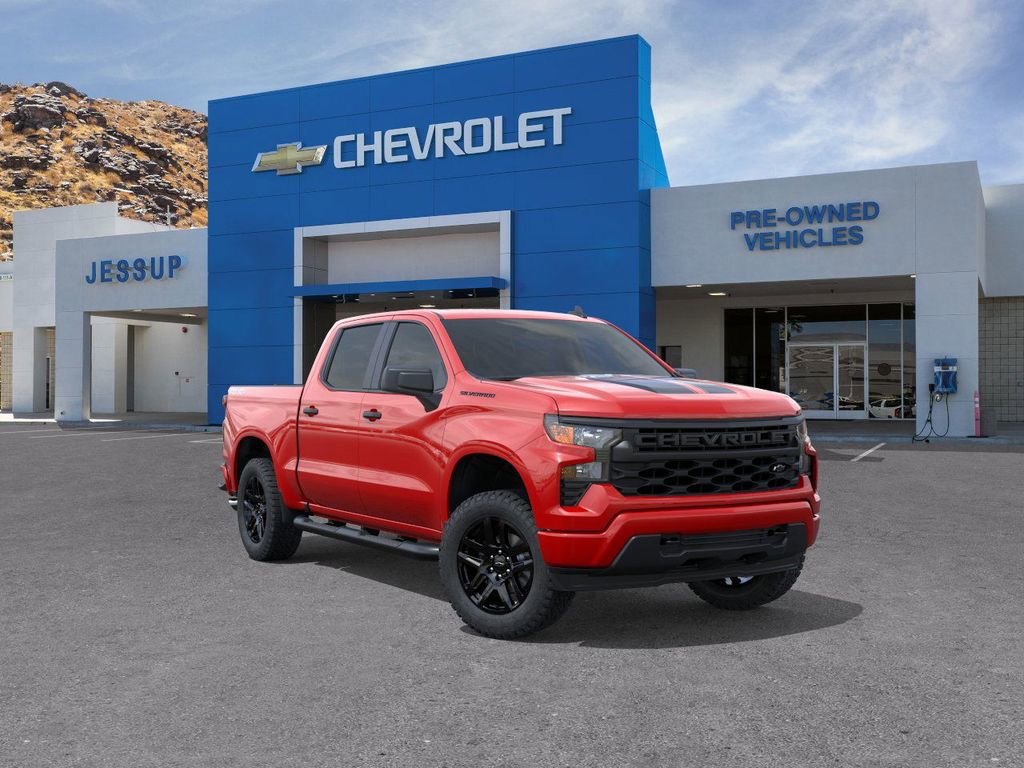 New 2026 Chevrolet Silverado 1500 Custom w/ Rally Edition image 1