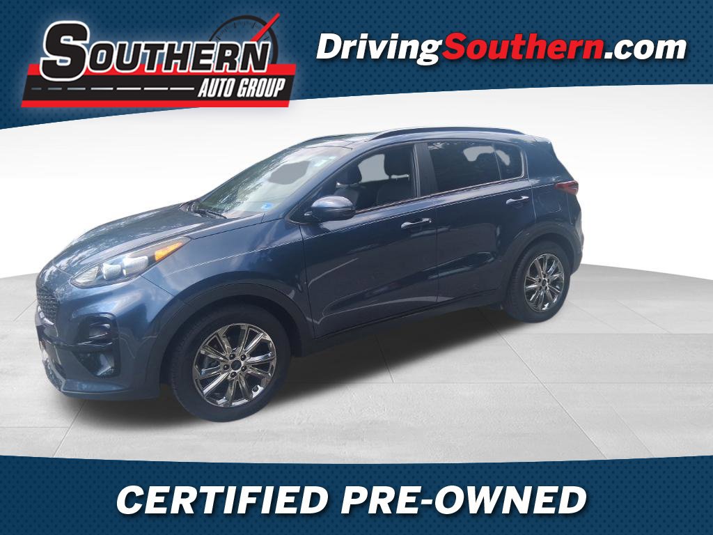 Certified 2022 Kia Sportage Nightfall Edition w/ Nightfall Fwd Premium Package 360° Tour