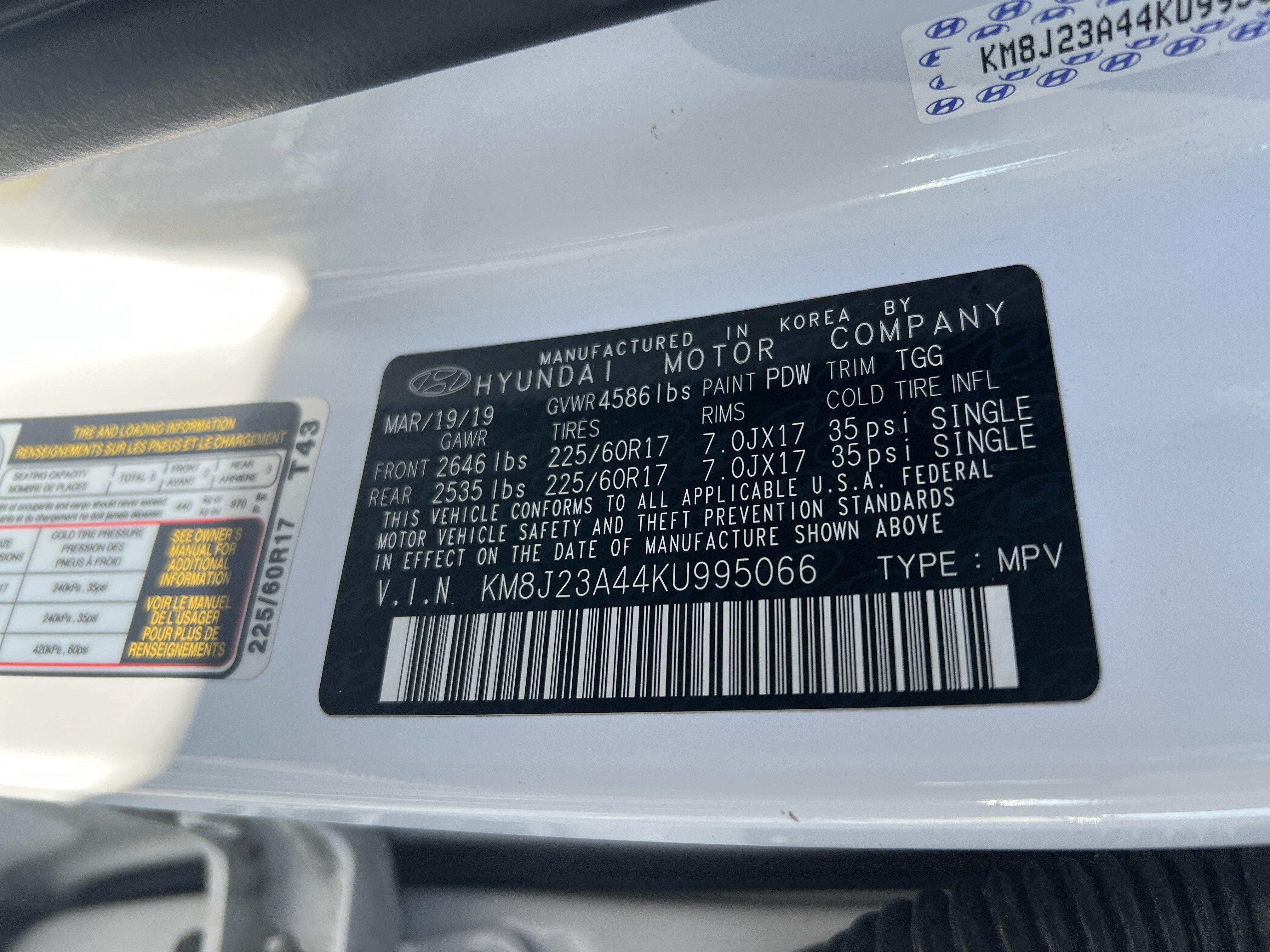 Used 2019 Hyundai Tucson SE FWD image 29
