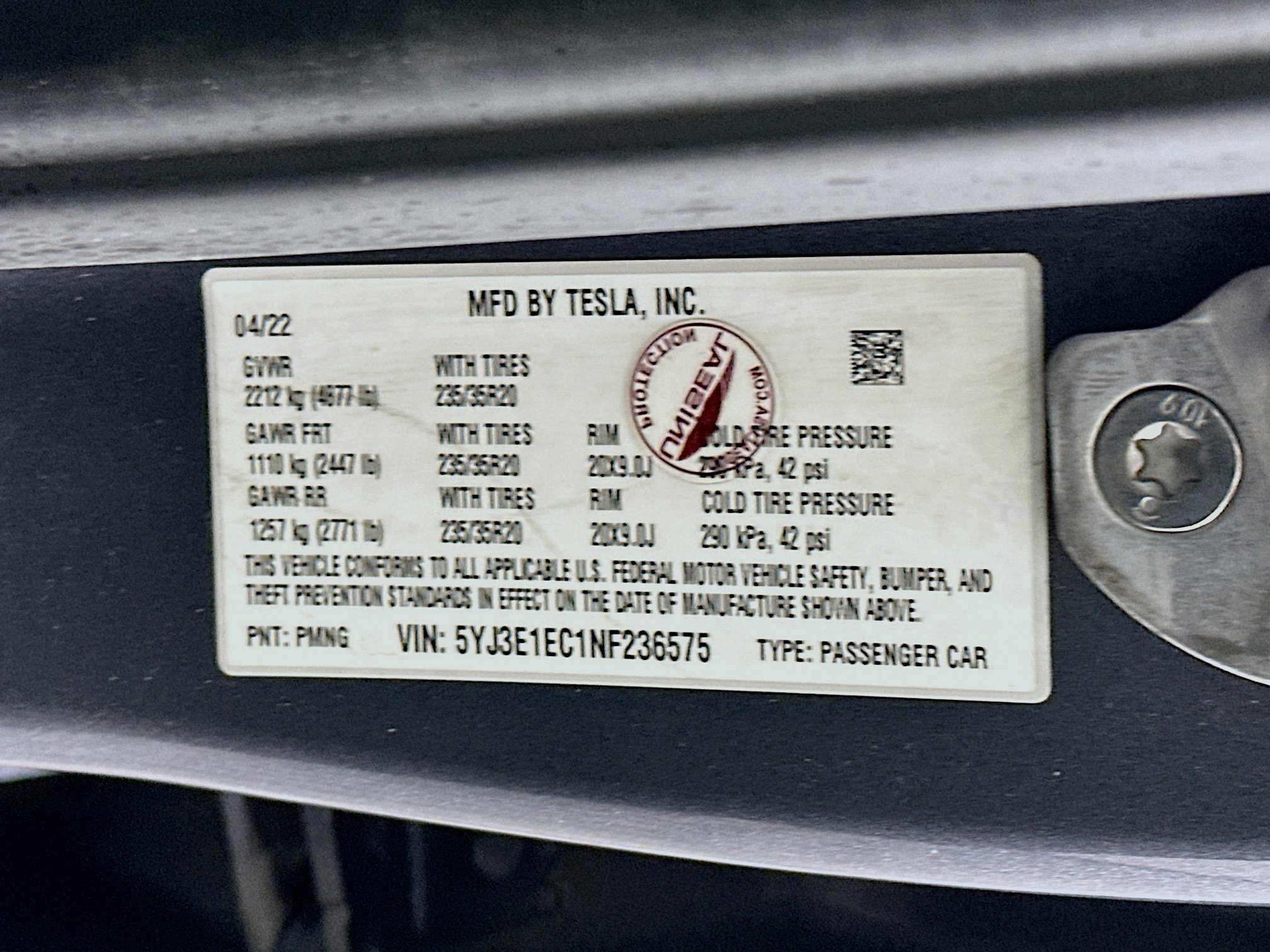 Used 2022 Tesla Model 3 Performance AWD/4WD image 12