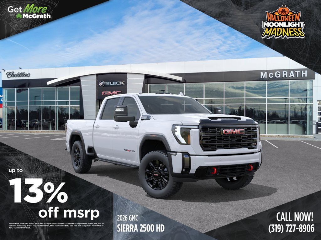 New 2026 GMC Sierra 2500 AT4 w/ AT4 Premium Plus Package