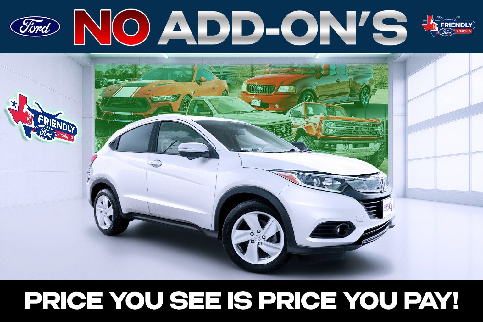 Used 2019 Honda HR-V EX