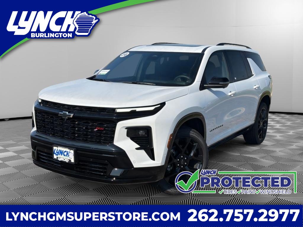 New 2026 Chevrolet Traverse RS w/ LPO, Floor Liner Package