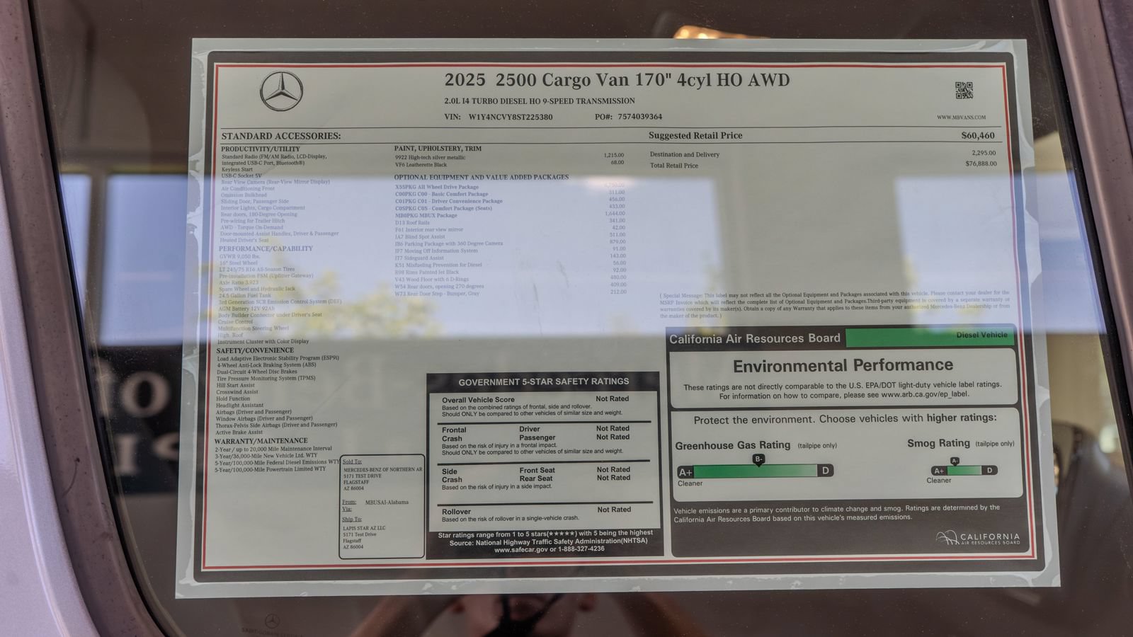 Used 2025 Mercedes-Benz Sprinter 2500 image 36