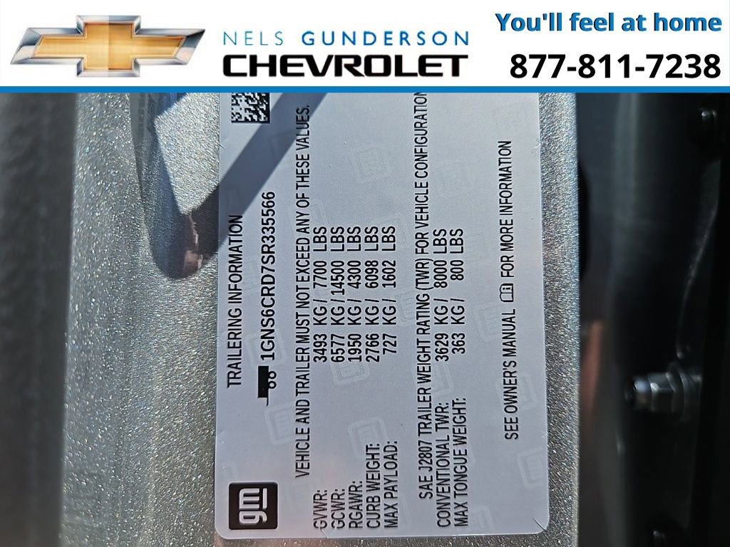 New 2025 Chevrolet Suburban LT w/ Advanced Technology Package image 42