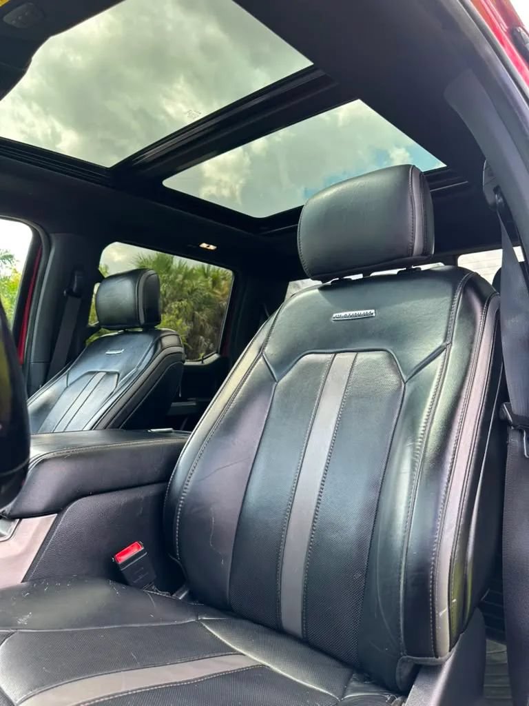 Used 2018 Ford F450 Platinum w/ Platinum Ultimate Package AWD/4WD image 9
