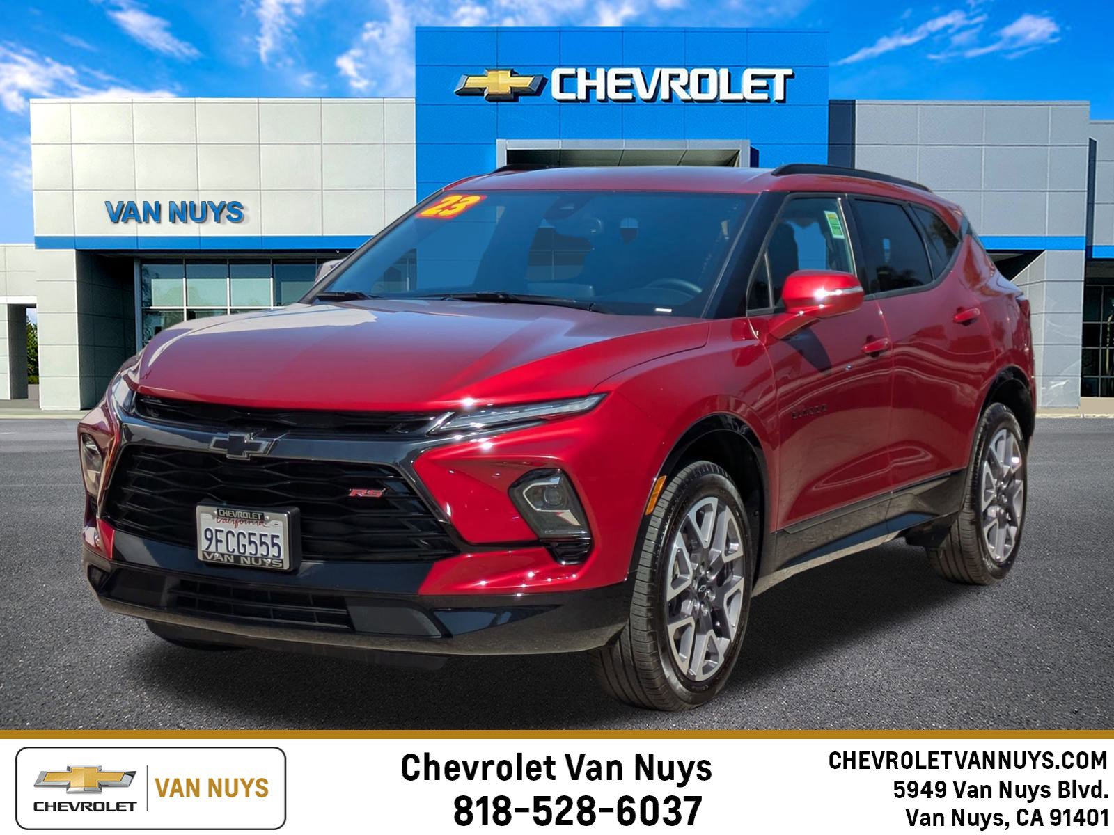 Certified 2023 Chevrolet Blazer RS w/ LPO, Cargo Package