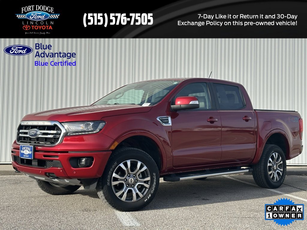 Used 2021 Ford Ranger Lariat w/ Equipment Group 501A High image 1