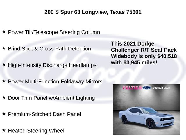Used 2021 Dodge Challenger R/T Scat Pack RWD image 20