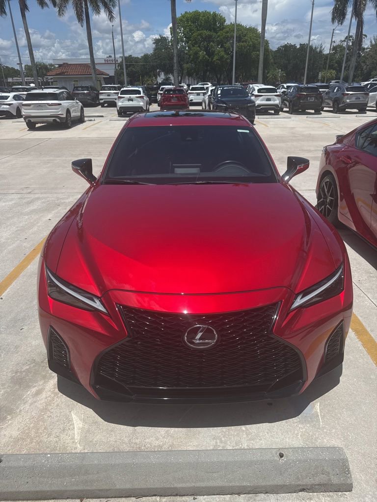 Certified 2025 Lexus IS 350 F Sport w/ Accessory Package 2 RWD image 2
