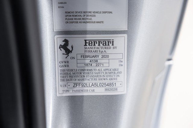 Used 2020 Ferrari F8 Tributo image 63