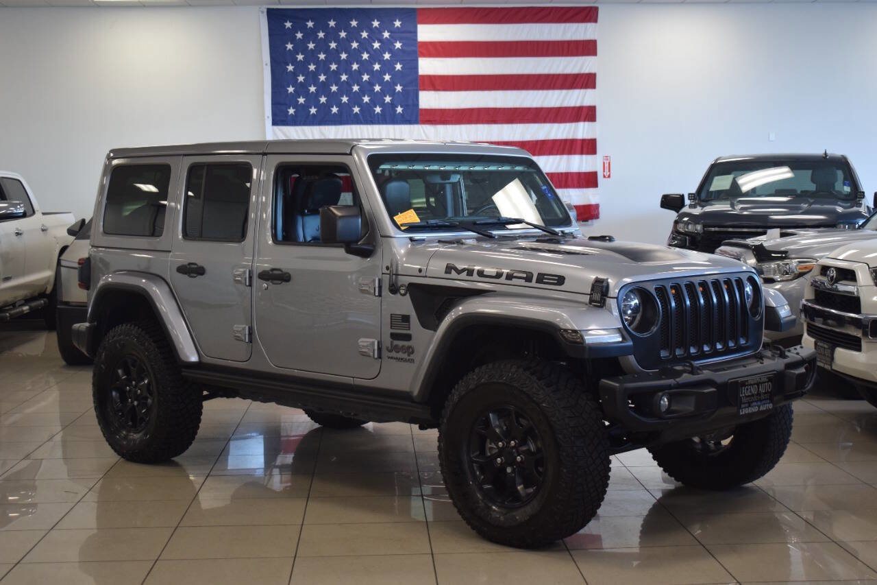 Used 2018 Jeep Wrangler Unlimited Sahara w/ Quick Order Package 24M Moab