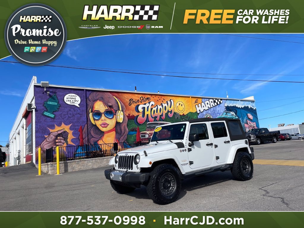 Used 2015 Jeep Wrangler Unlimited Sahara w/ Dual Top Group AWD/4WD 360° Tour