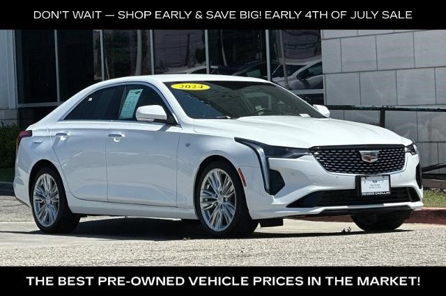 Certified 2024 Cadillac CT4 Premium Luxury w/ Climate Package RWD image 1