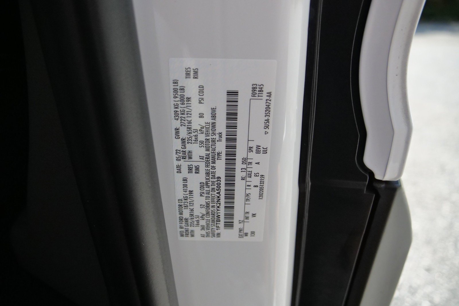 Used 2022 Ford E-Transit Low Roof w/ Load Area Protection Package RWD image 41