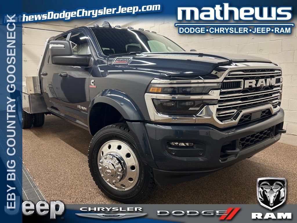 New 2026 RAM 4500 4x4 Crew Cab DRW w/ Laramie Trim Package image 1
