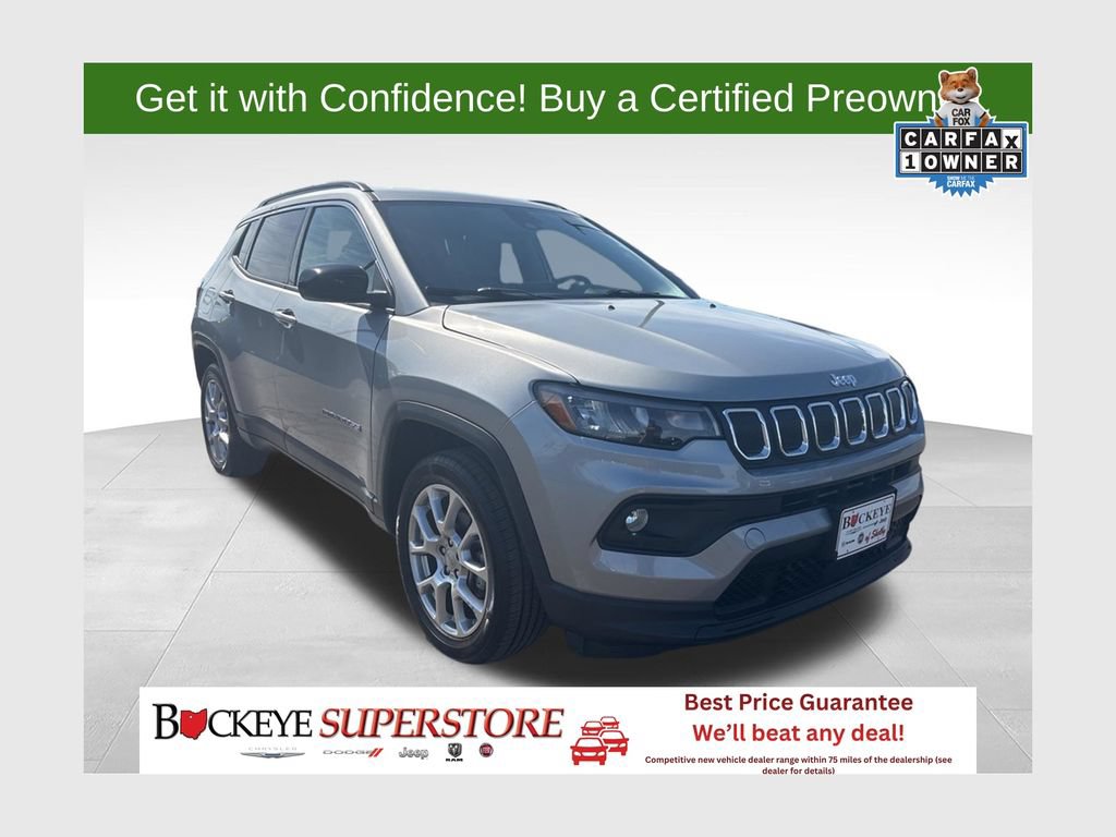 Certified 2022 Jeep Compass Latitude AWD/4WD image 1
