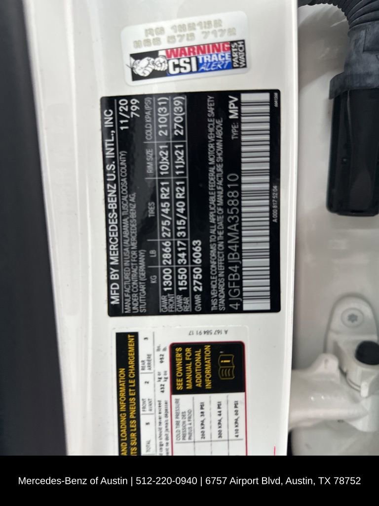 Certified 2021 Mercedes-Benz GLE 350 image 37