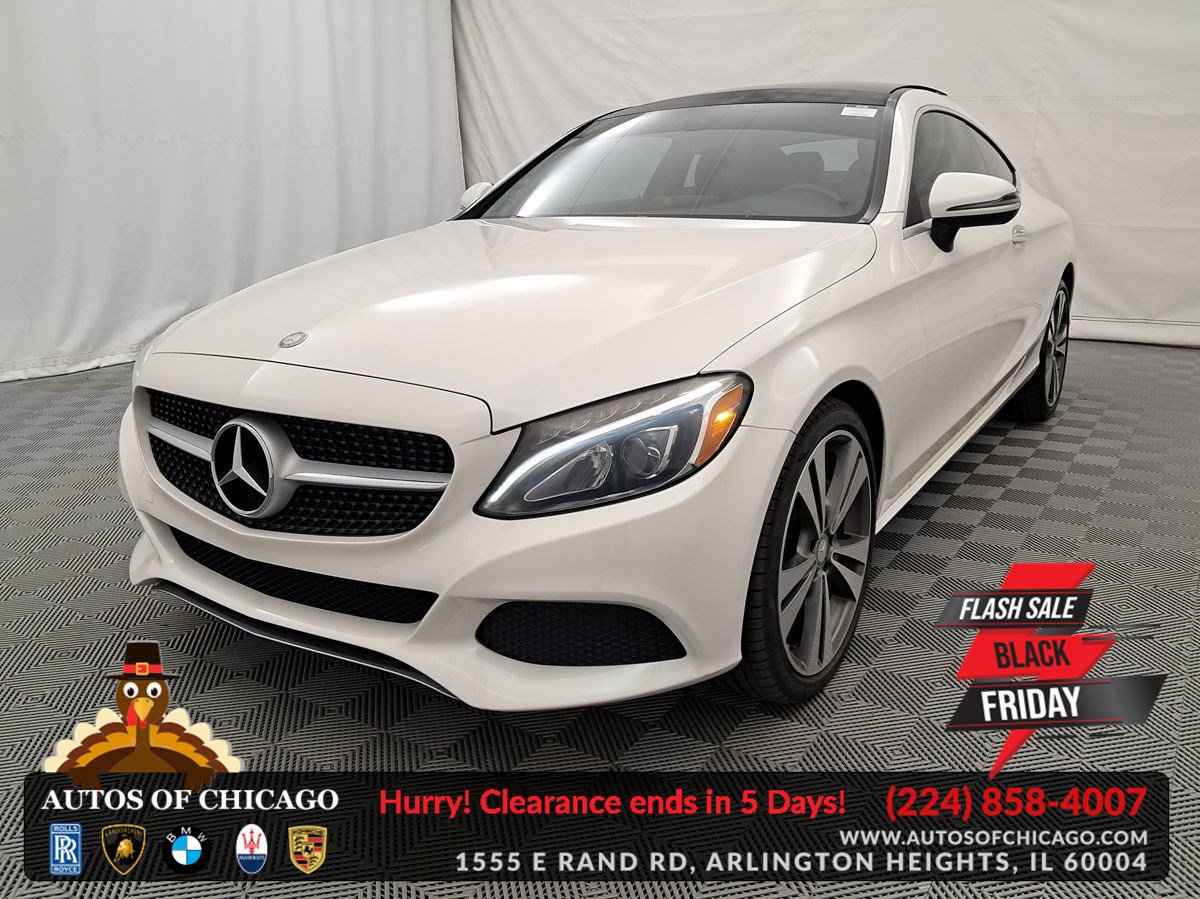 Used 2017 Mercedes-Benz C 300 Coupe w/ Premium 2 Package