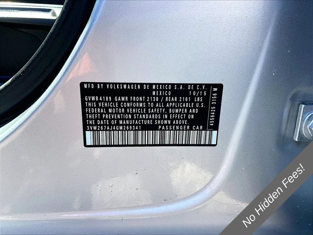 Used 2016 Volkswagen Jetta S FWD image 29
