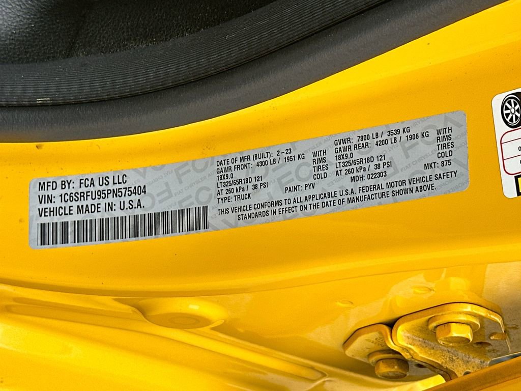 Used 2023 RAM 1500 TRX w/ TRX Level 2 Equipment Group AWD/4WD image 27