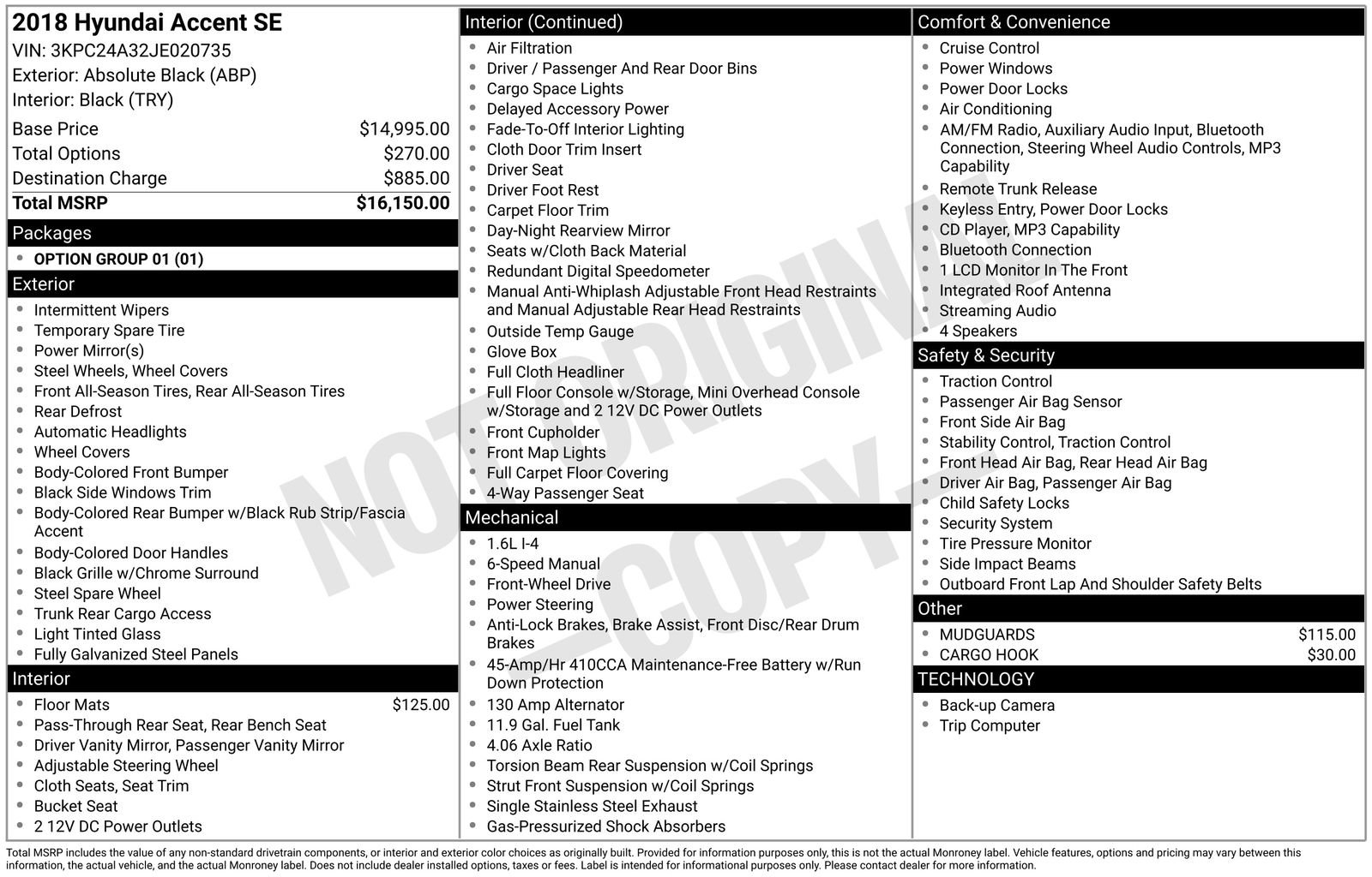 Used 2018 Hyundai Accent SE image 25